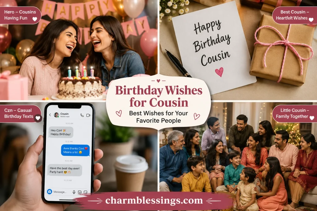 Happy Birthday Wishes for Cousin