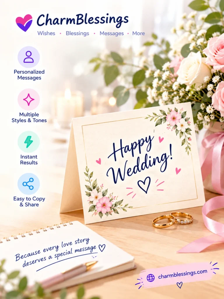 AI Wedding Wish creator 
