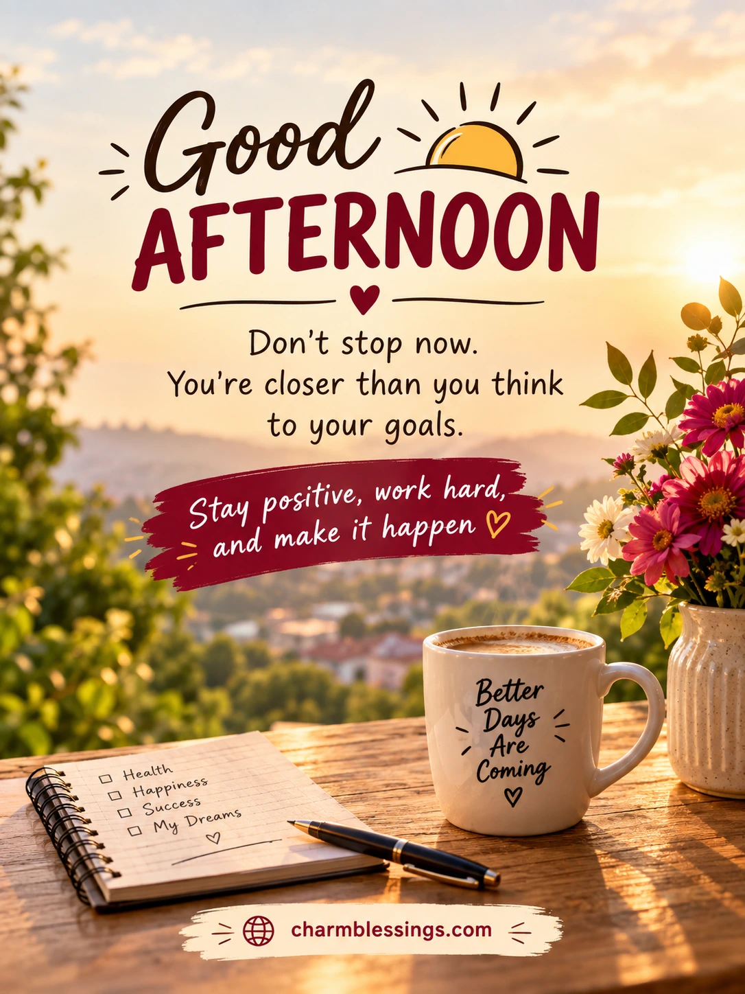 Beautiful Friday Good Afternoon Blessings