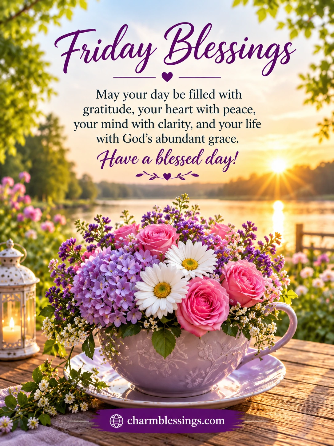 Friday Evening Blessings Image