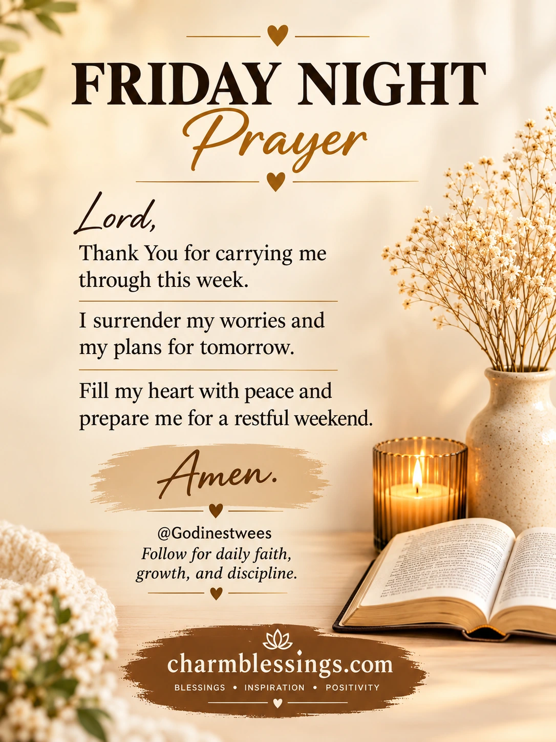 Friday Night Prayers image