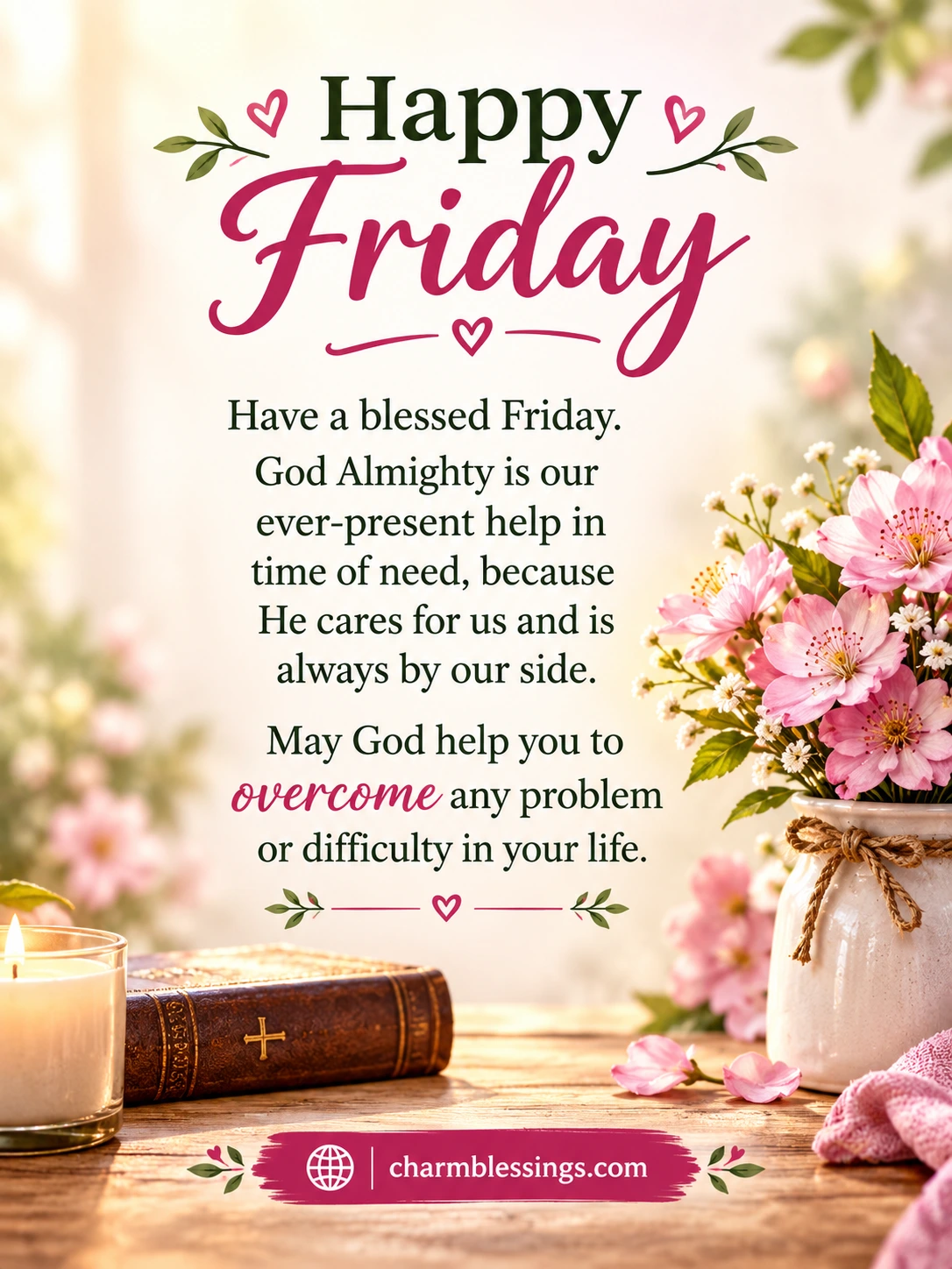 Happy Friday Wishes Image | Happy Friday Blessings Image | Happy Friday Prayers Image | Friday Prayer for Peace