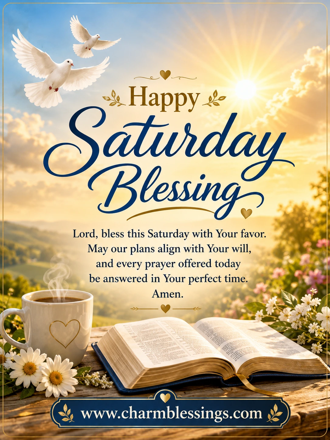 Happy Saturday Afternoon Blessings