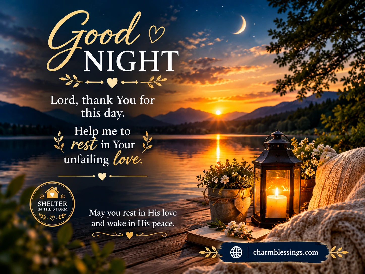 Inspirational Good Night Prayers image by charmblessings