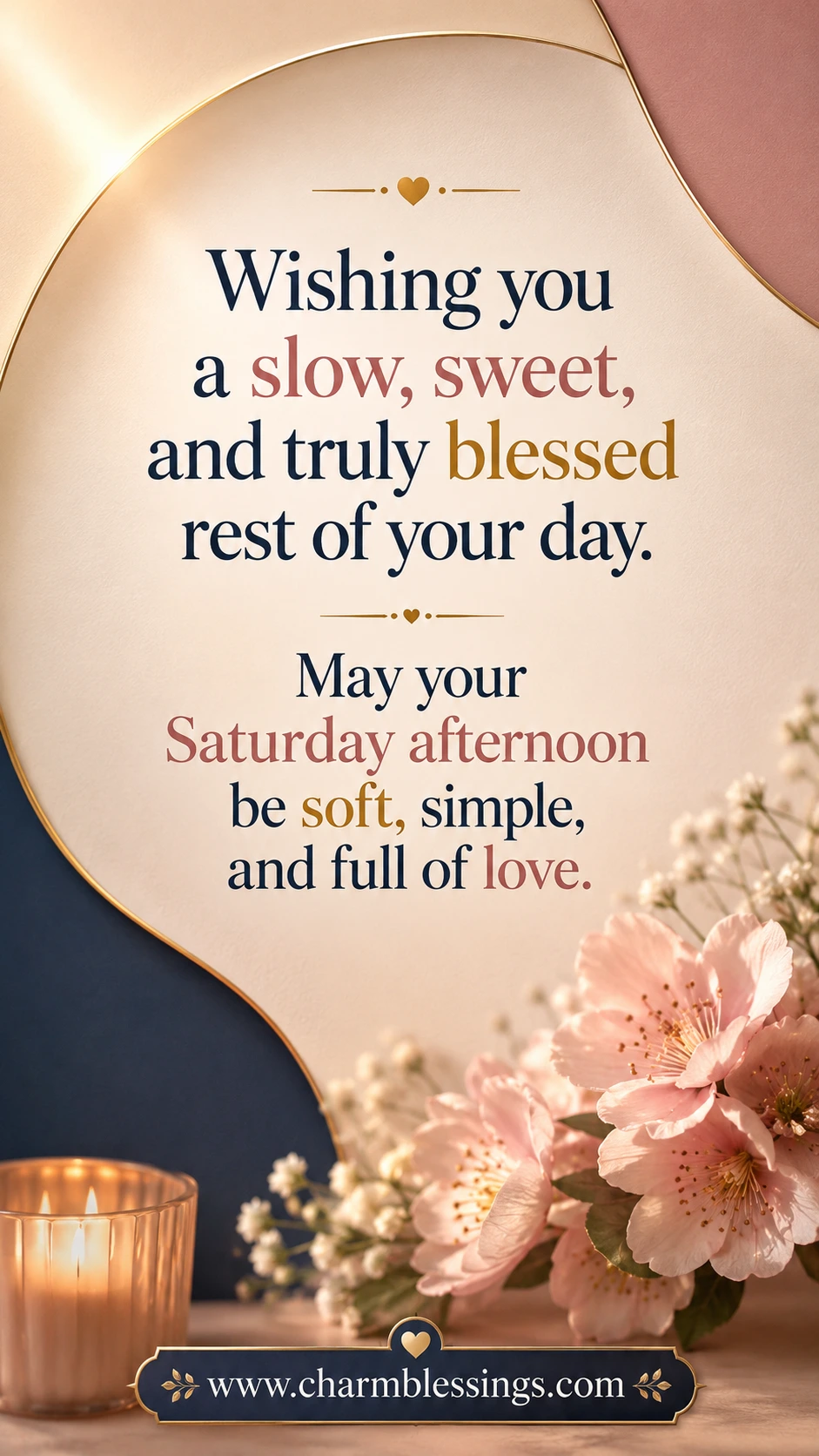 Saturday Afternoon Wishes Image