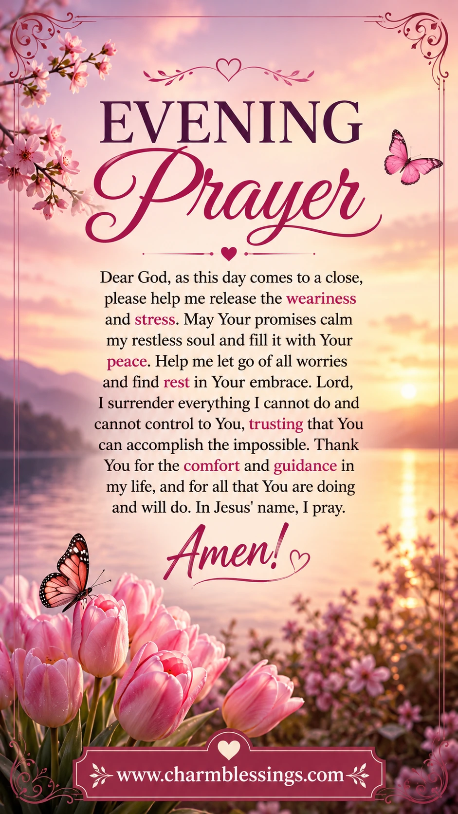 Saturday Good Evening Prayers