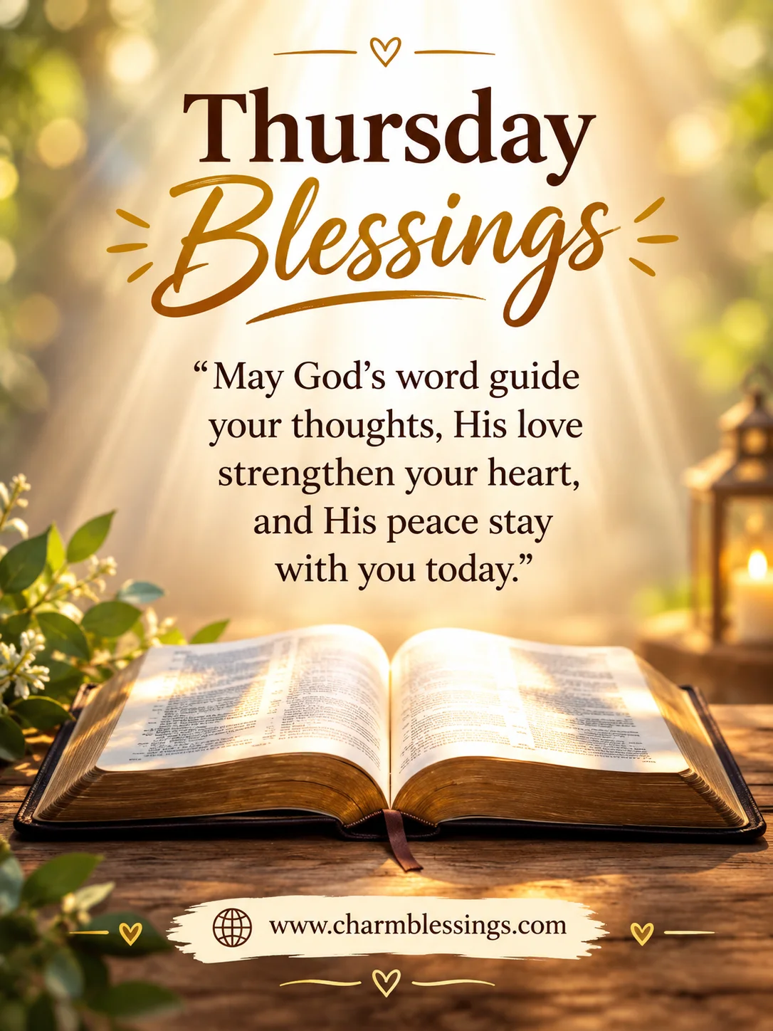 Thankful Thursday Morning Blessings image