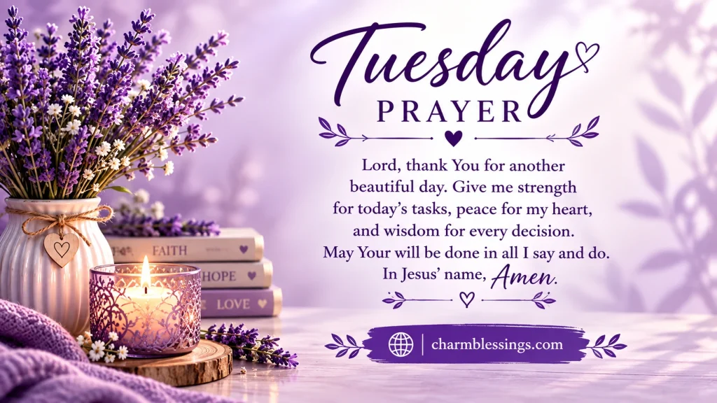 Tuesday Prayers image