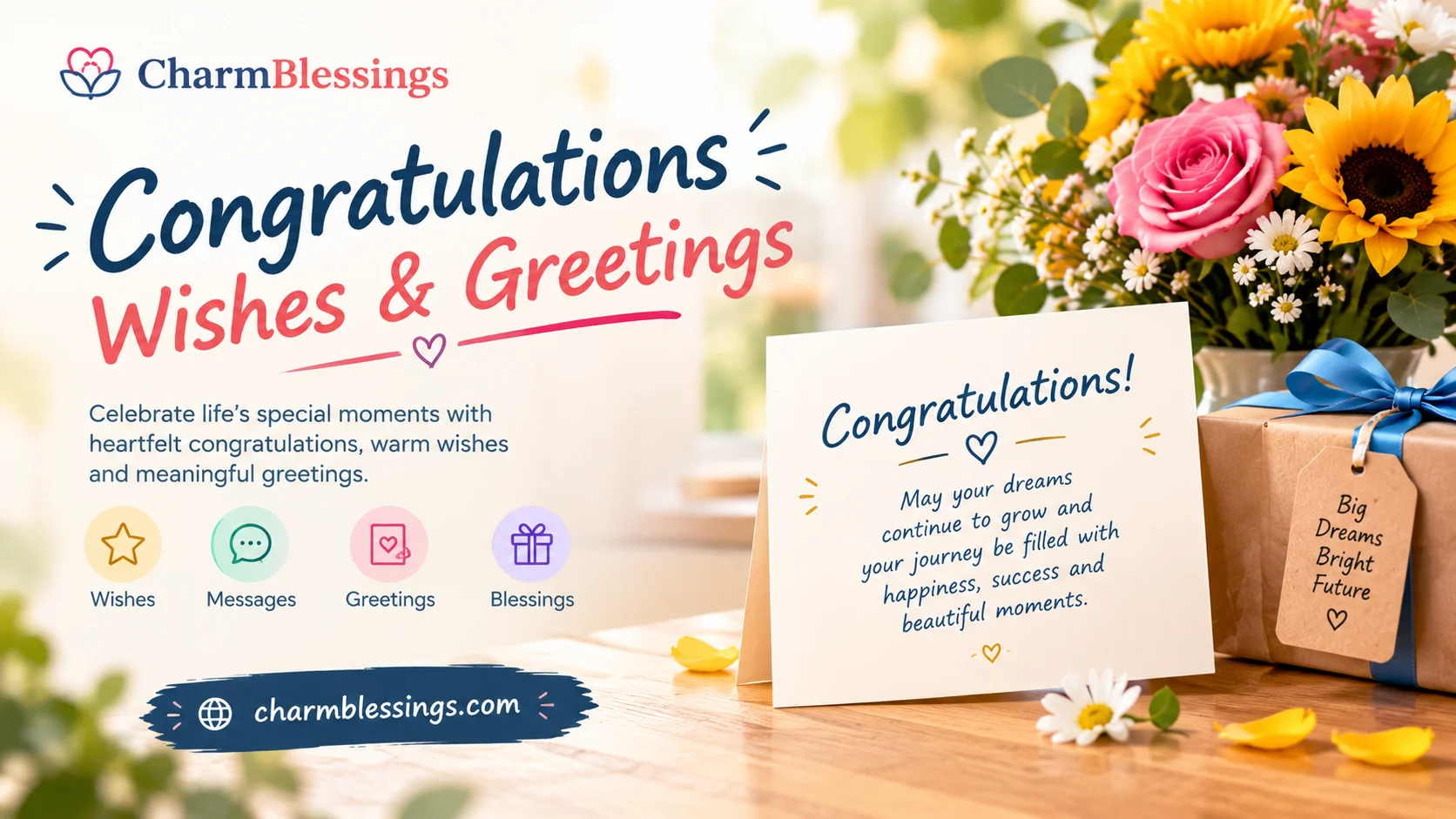 Congratulations Wishes Generator