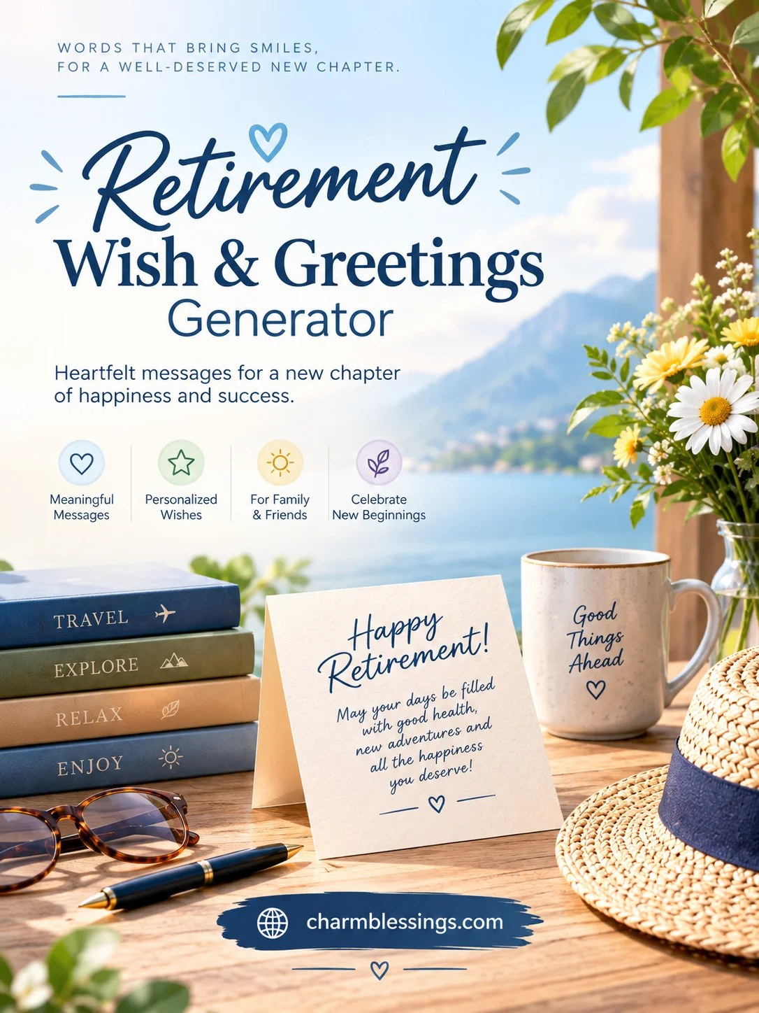 Free Retirement Message & Greetings Generator