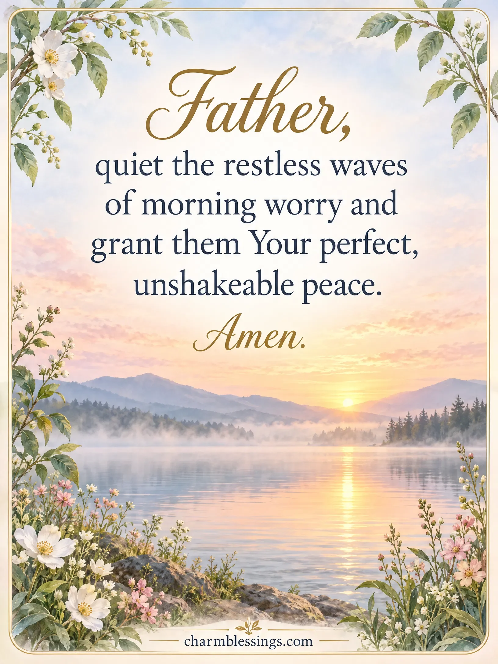 Heartfelt Morning Healing Prayers image by charmblessings
