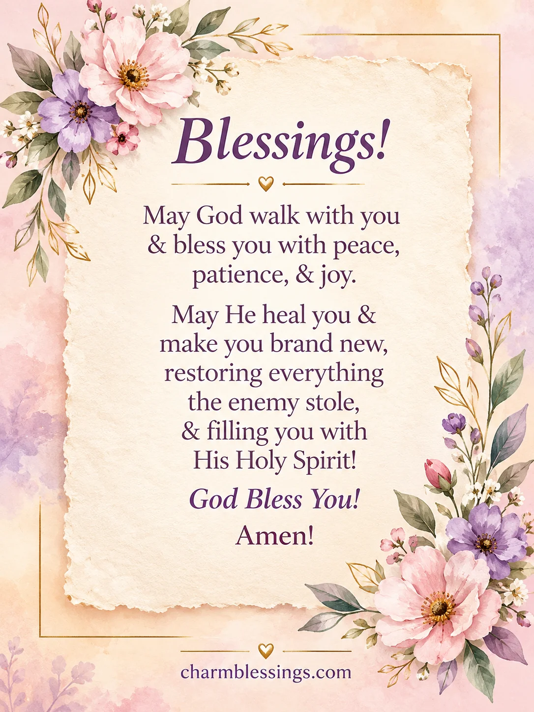 Morning Healing Blessings image by charmblessings