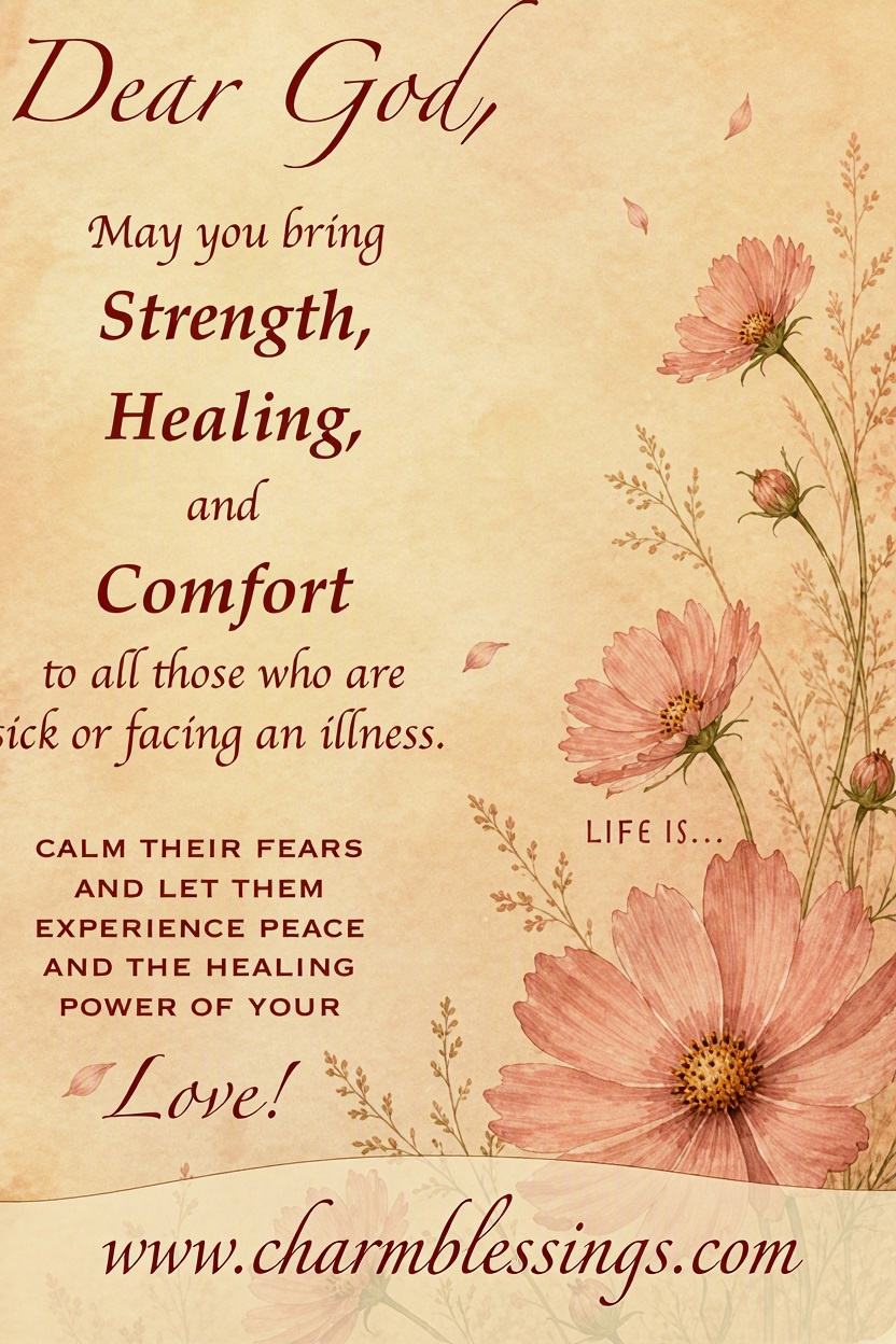 Short Healing Prayers After Surgery image by charmblessings